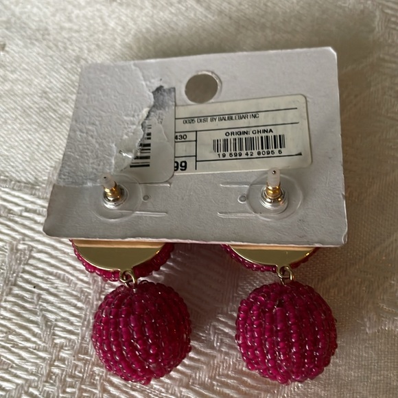 New On Cards Sugarfix Baublebar Beaded Pierced Earrings Lot - Picture 3 of 5